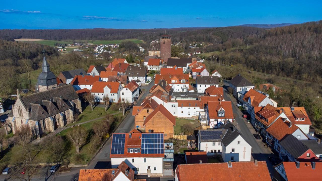 Ferienwohnung Zur Burg Trendelburg Exterior photo
